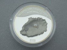 Palau 5 Dollars 2005 Marine Life Protection - Pearl Diving ║ Silber 925 ║ M485