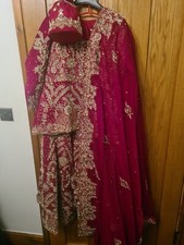 Braut Lengha Kleid Dress