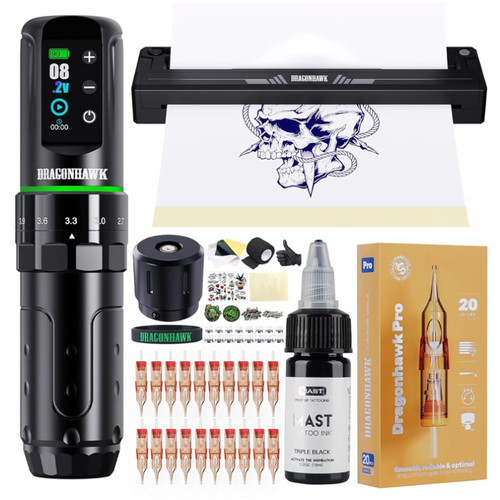 Dragonhawk tattoo maschine - l3,