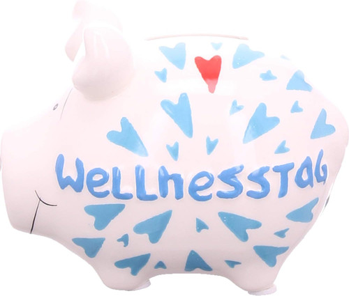 Sparschwein wellnesstag - sparschwein,