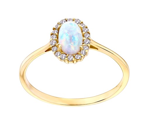 Cluster ring gelbgold - cluster-ring, kt