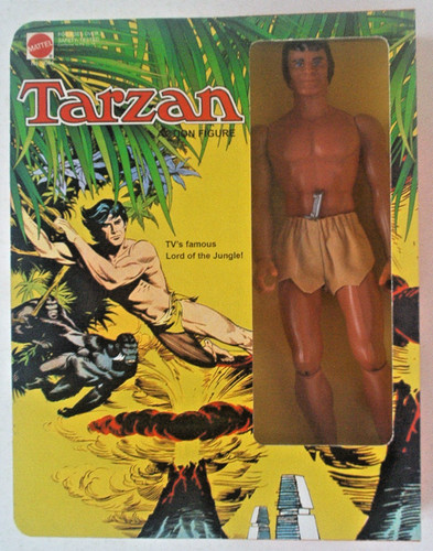 Tarzan action figure mattel - tarzan,