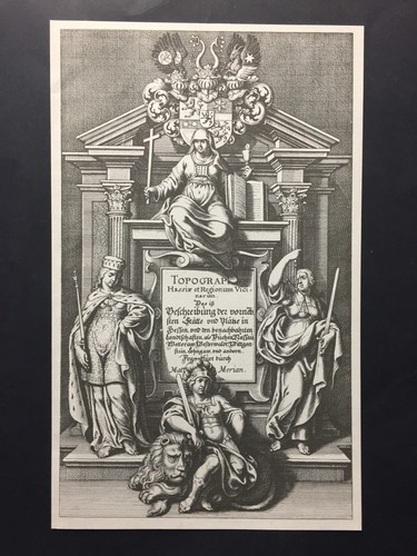 Topographia hassiae - topographia,