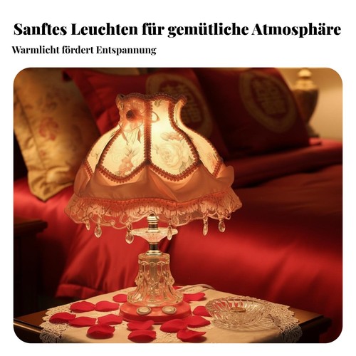 Rüschen lampenschirm leuchte - rüschen,