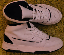 knöchelhohe Sneaker weiß/blau 38