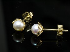 585 Gold kleine Ohrstecker mit