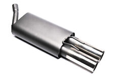 Sportauspuff 2x76mm rund