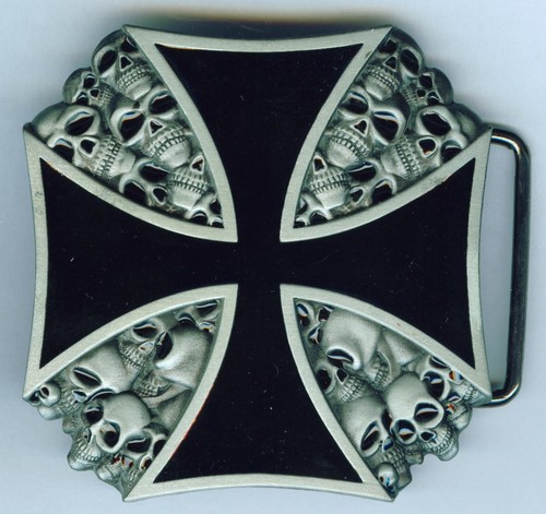 Gürtelschnalle eisernes kreuz - eisernes,