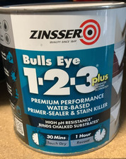 Zinsser BULLSEYE 1-2-3 PLUS
