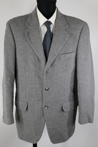 Hellgraues tweed sakko m - tweed-sakko, gr.50/m