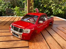 Nissan Jeep Karosserie  z.B. für  Tamiya  CR 01 Chassis