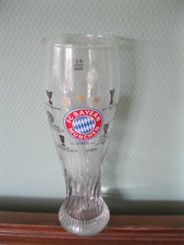 FC BAYERN MÜNCHEN Fußball Weißbierglas Erfolge Deutscher Meister DFB-POKAL