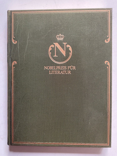 Nobelpreis für literatur die - für,