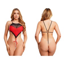 DE Damen Perlenkette Einteiler