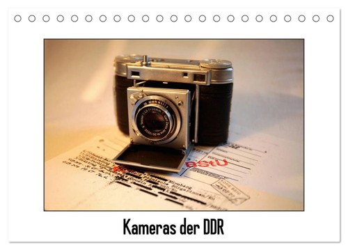 Kameras der ddr tischkalender - der, (tischkalender