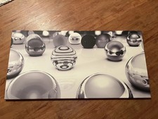 TOP * Bild auf Leinwand, Kunstdruck - Billard Kugeln schwarz weiß