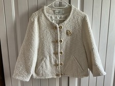 Kastenjacke von Drykorn Gr. 42/L Wollweiß, Top Zustand!, NP 139,-