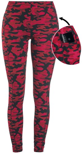 Rock rebel emp damen rote - rock,