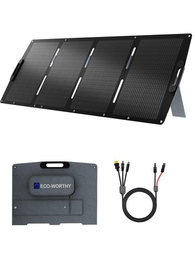 Tragbares solarmodul camping - tragbares,