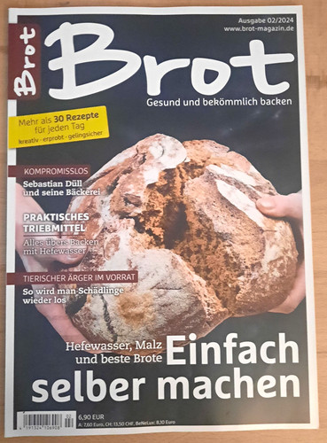 Brot magazin ausgabe - brot, 02/2024