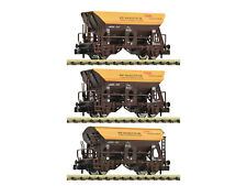 Fleischmann 6660057 - Güterwagen Set Schotterwagen ÖBB Ep.V-VI 3-teilig - Spur N