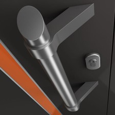 Echt Edelstahl Stangengriff