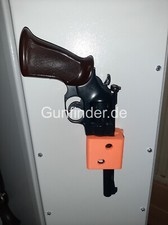 Revolver KURZWAFFE Halter universal Waffenschrank Organizer Magnet rutschfest