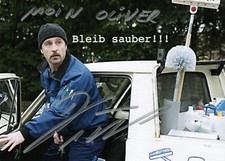 BJARNE MÄDEL - original signierte Autogrammkarte Der Tatortreiniger