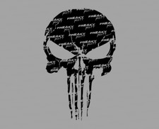 Skull XL 30cm Aufkleber