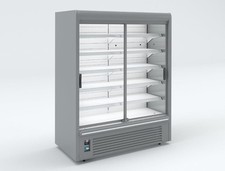 1,30 Kühlregal mit Glastüren