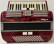 Migma Piano-Akkordeon – ca. 34/72 – Vintage aus Klingenthal (DDR)