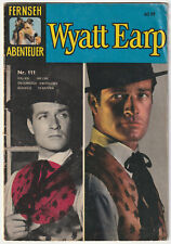 ✪ FERNSEH ABENTEUER #111 Wyatt Earp, Neuer Tessloff COMIC-HEFT Z2 *Western