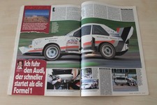 Auto Bild 44/1987 Audi Sport quattro S1 "Pikes Peak" mit 598PS von Walter Röhrl