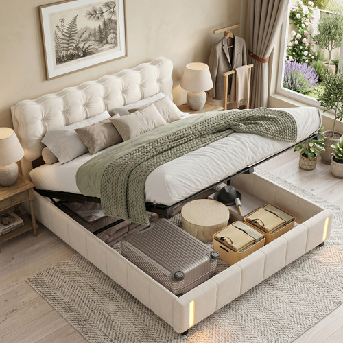 Doppelbett samt polsterbett - samt,