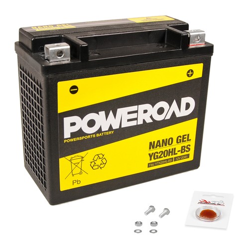 Top gel batterie honda - gel-batterie, 1800