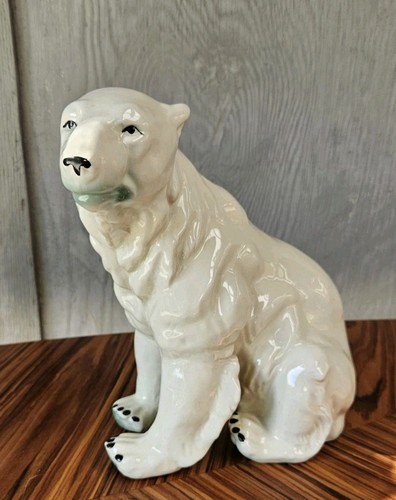 Porzellan figur eisbär - porzellan,