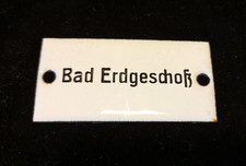 Original Altes Emailleschild