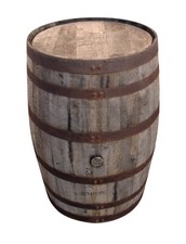 Whiskyfaß Holzfass Faßtisch gebraucht Whisky Eichenfaß Stehtisch Fass Holz 190L
