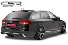 Heck Ansatz Einsatz Spoiler Tuning Diffusor für Tuning Audi A6 4F HA114