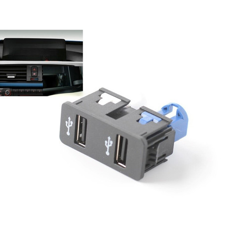 Schwarz dual usb buchse - schwarz,