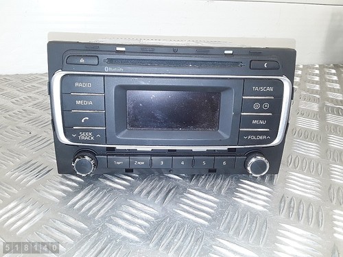 2016 kia rio - autoradio, cd