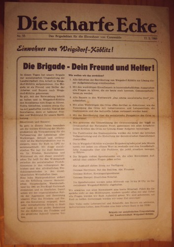 Cunewalde 1960 zeitung - cunewalde,