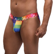 JJSOX Herren Badehose Rainbow