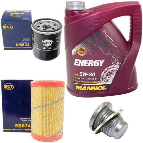 Motoröl filter set 5w30 - set,