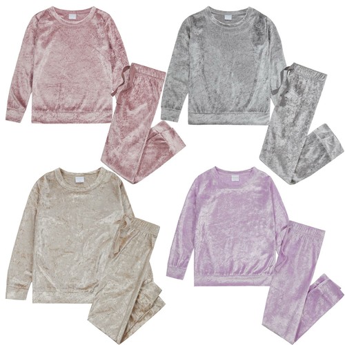 Crushed velvet velour lounge - crushed,