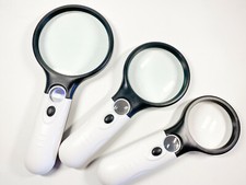 1 Led Leuchtlupe mit versch