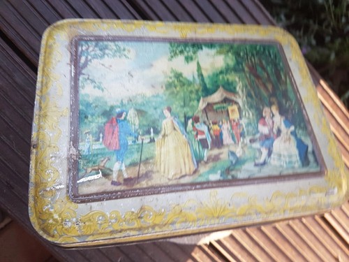 Alte blechdose motiv - alte,