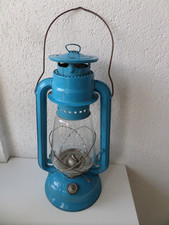 FROWO Petroleumlampe Nr.340 Hellblau Made in GDR  / German Dem.Rep Ostalgie DDR