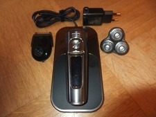 Elektrorasierer Philips S9000 Prestige SP9860, Nas und Trocken Rasierer, Ladepad