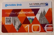 Marburg Gutschein 10 €